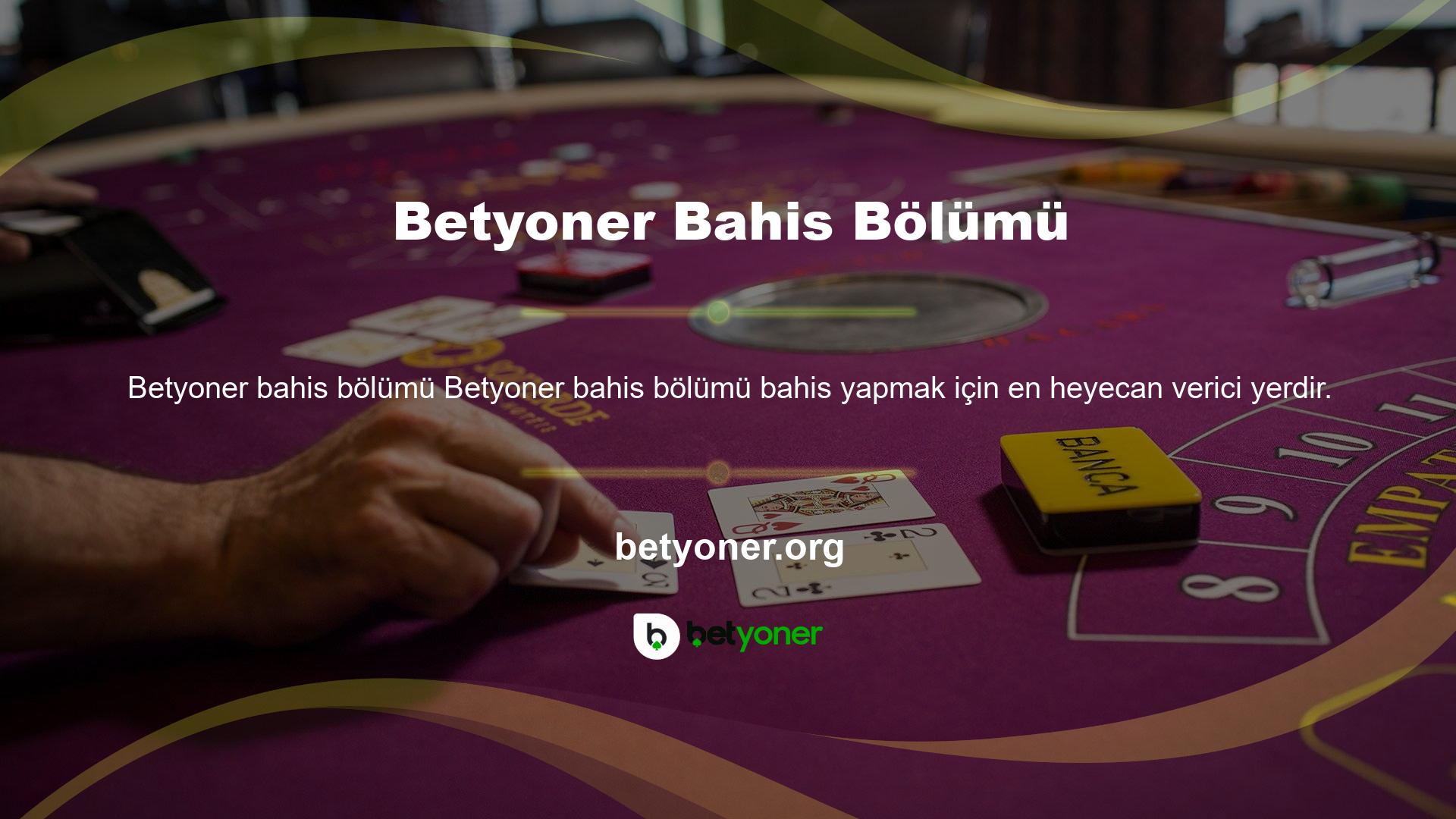 Türkiye'de popüler bir yabancı bahis sitesi olan web sitesi, yakın zamanda çevrimiçi olarak yayınlanmaya başladı ve büyük bahis oranları, heyecan verici canlı bahis içeriği ve özel fırsatlar nedeniyle her gün daha fazla hayran kazanıyor